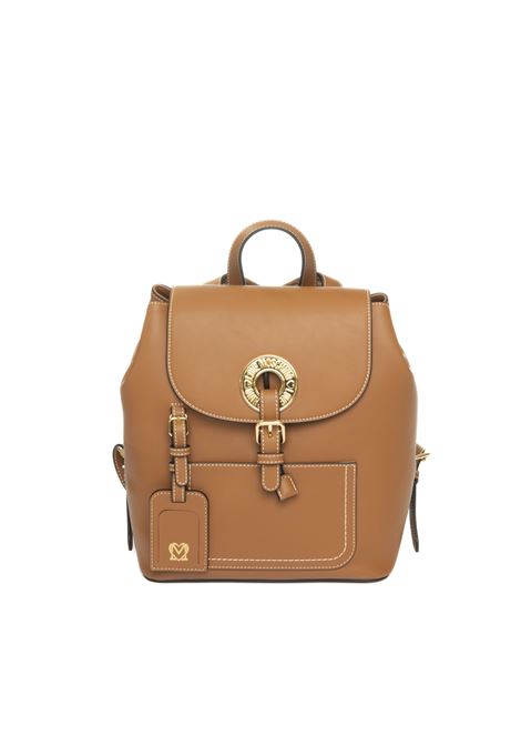 walnut leather backpack LOVE MOSCHINO | JC4055PP1LLG0-208